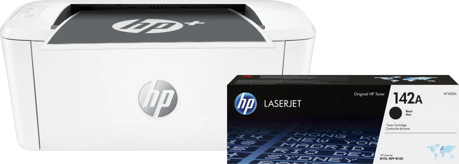 HP LaserJet M110w + 1 extra zwarte toner