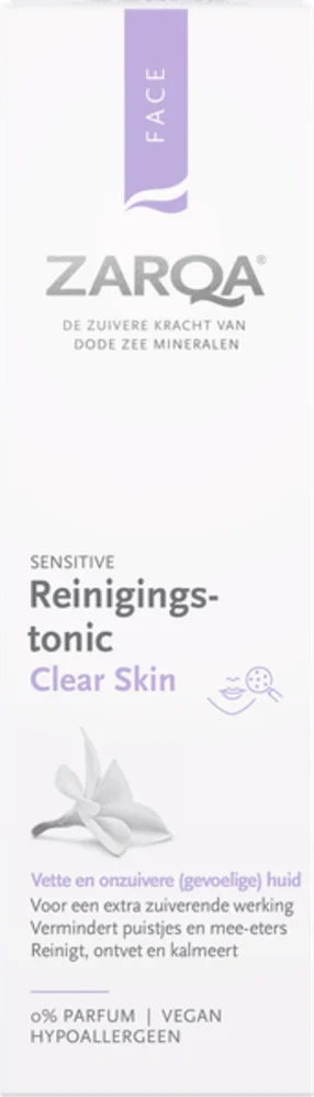 3x Zarqa Clear Skin Reinigingstonic 200 ml
