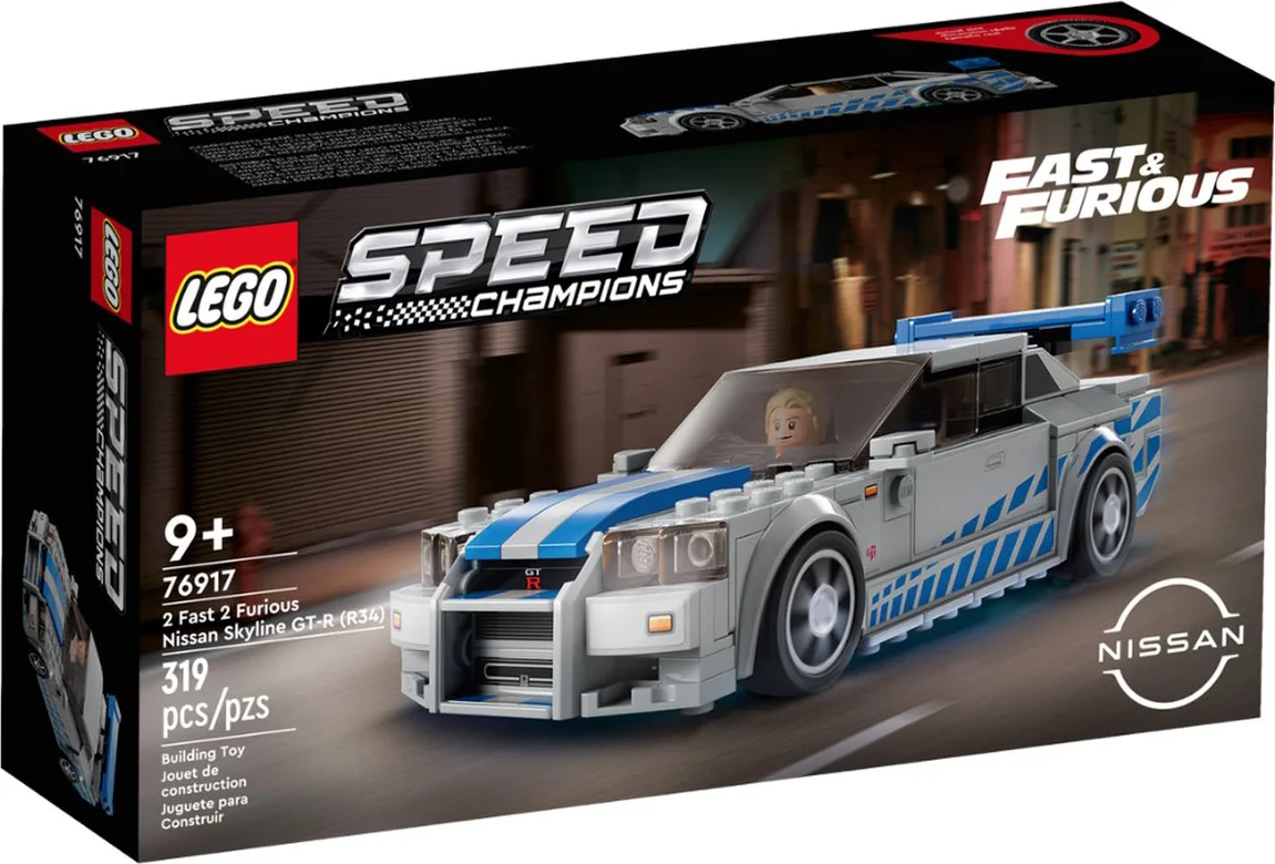 LEGO Speed Champions 2 Fast 2 Furious Nissan Skyline GT-R 76917