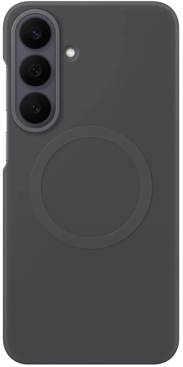 Samsung Galaxy S26 FE Siliconen Back Cover met Magneet Zwart