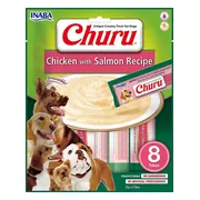 Inaba Churu Hondensnack Chicken & Salmon 8 x 20 gr