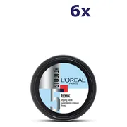 6x L'Oréal Studio Line Special FX Remix Paste 150 ml