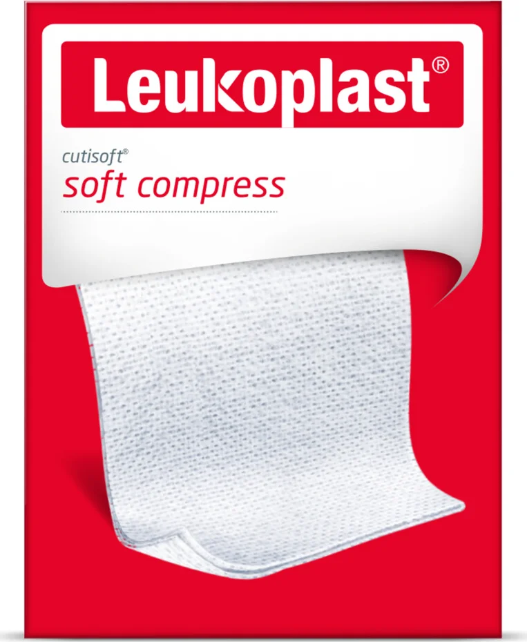 Leukoplast Cutisoft® Verbandgaas 7,5 cm x 7,5 cm 12 stuks