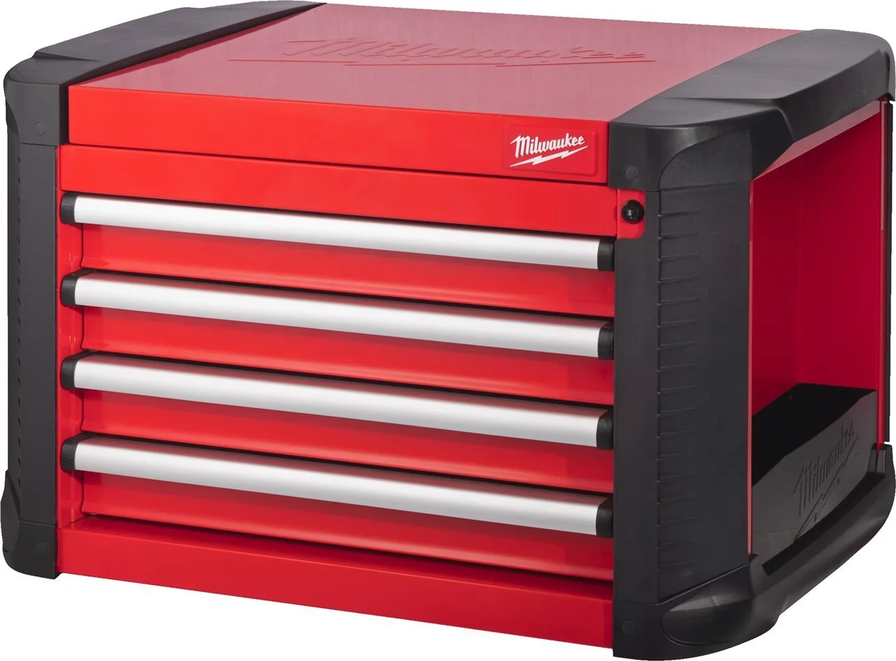 Milwaukee TOOLGUARD™ STC30-1 Stalen opbergkast rood 78cm 4 lades - 4932478850