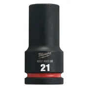 Milwaukee ShockWave™ Krachtdop 3/4" lang | 21 mm - 4932480380