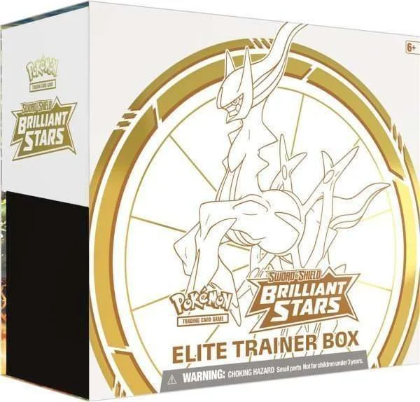 Pokemon Sword & Shield Brilliant Stars Elite Trainer Box