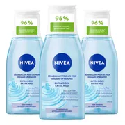 3x NIVEA Oogmake-upremover Extra Milde 125 ml