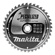 Makita Afkortzaagblad voor Hout | Specialized: Noest/Spijker | Ø 190mm Asgat 20mm 40T - B-40593