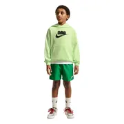 Nike x LEGO collectie hoodie voor oudere kinderen - limoengroen