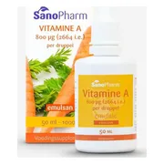 Sanopharm Emulsan Vitamine A 800mcg 50ML