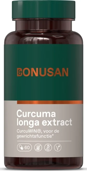 Bonusan Curcuma Longa Extract Capsules 60CP