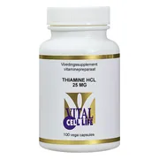 Vital Cell Life Thiamine Hcl 25mg Capsules 100CP