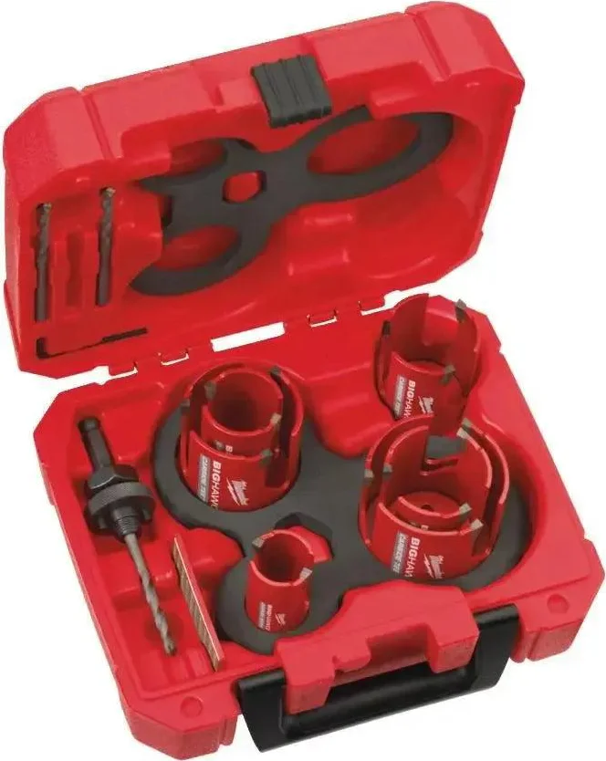 Milwaukee BIG HAWG™ Multimateriaal gatzagenset 10-delig - 4932464939