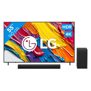 LG 55" QNED82 4K (2025) + LG DS40T