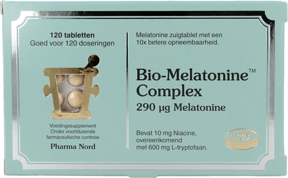 2x Pharma Nord Bio-Melatonine Complex 120 zuigtabletten