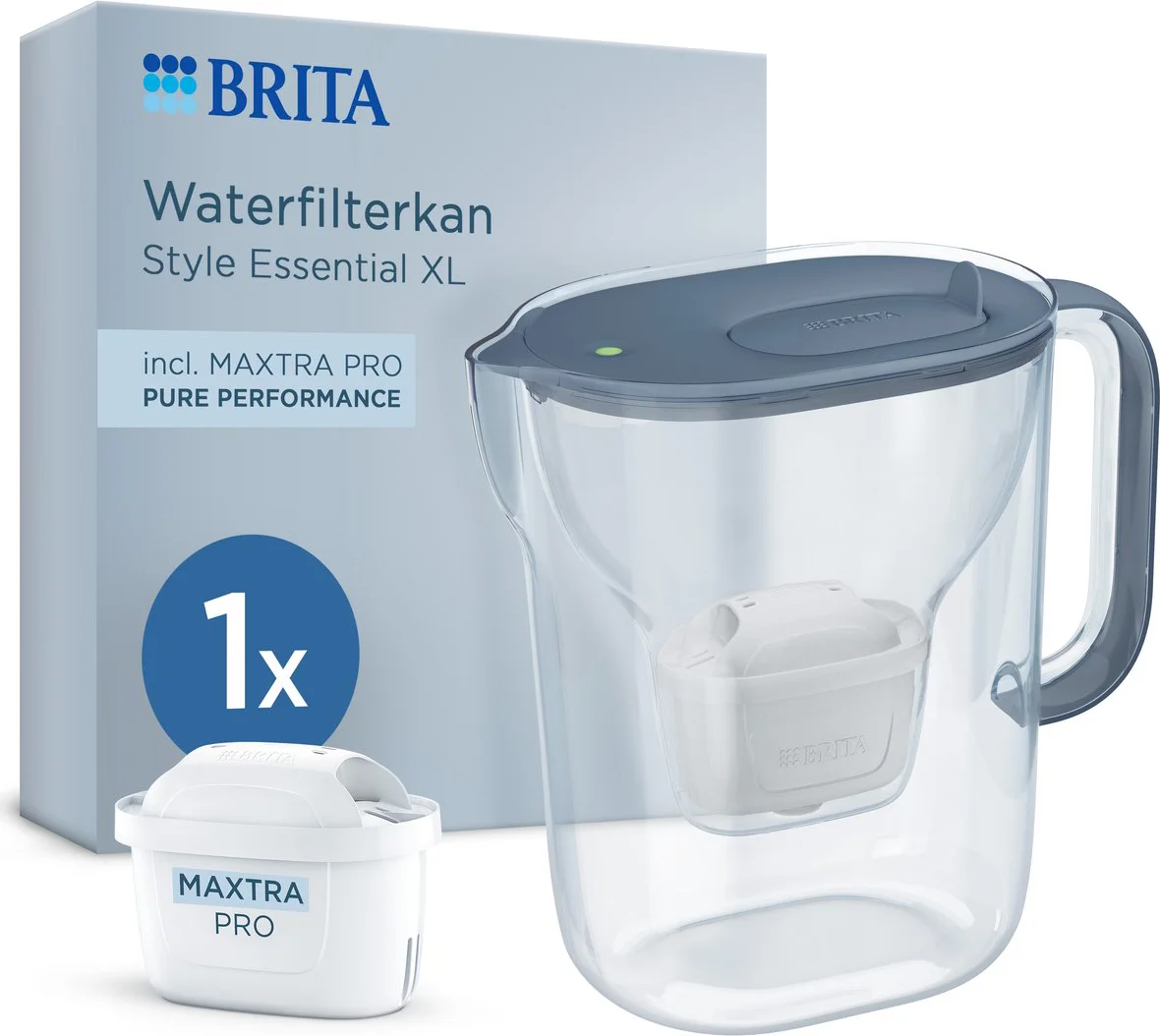 Brita Waterfilterkan Style Essential XL Blue