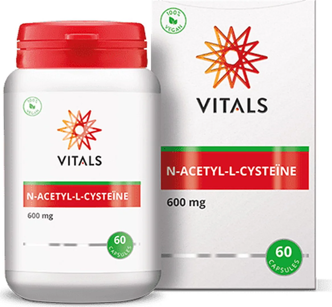 Vitals N-acetyl-L-cysteïne (NAC) Capsules 60CP