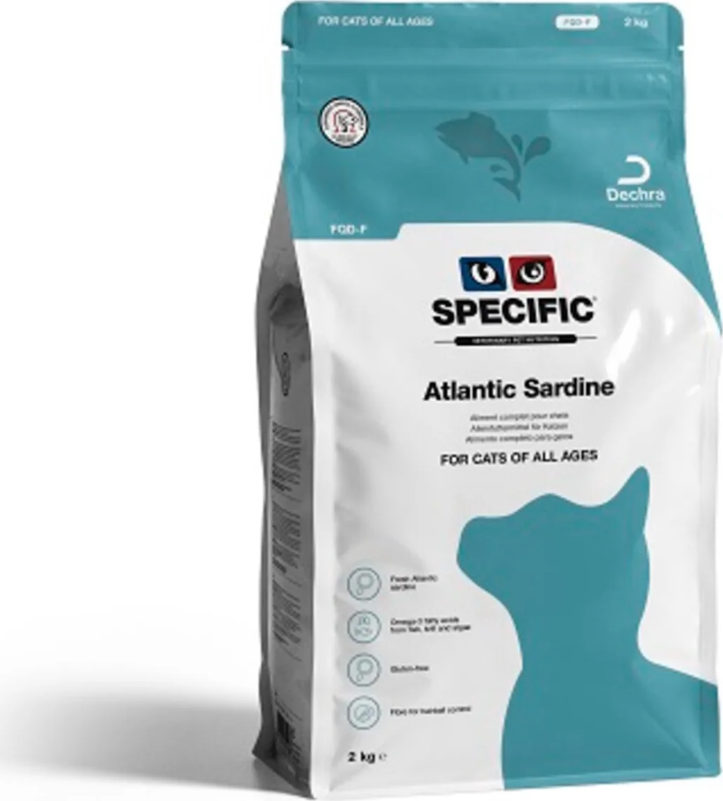 Specific FQD-F Kattenvoer Atlantic Sardine 2 kg
