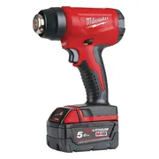 Milwaukee M18 BHG-502C Accu heteluchtpistool 18V 5.0Ah in koffer - 4933459772