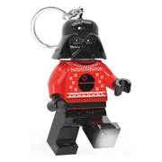 LEGO Darth Vader in kersttrui sleutellampje