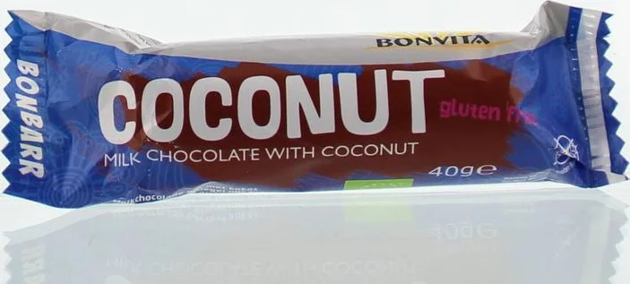 BonVita Coconut Ricemilk Chocolate Bar 40GR