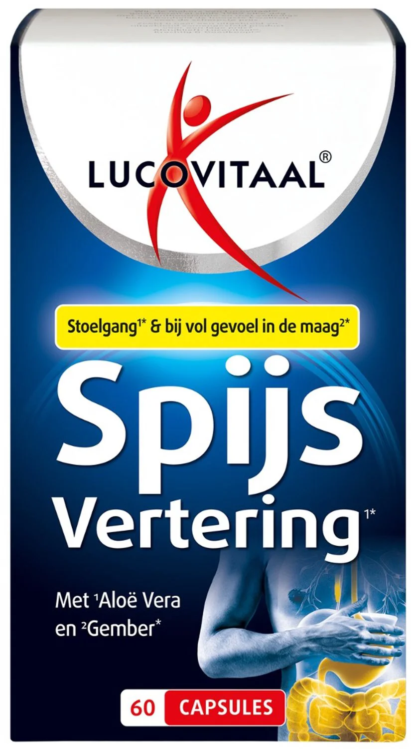 Lucovitaal Spijsvertering Capsules 60CP
