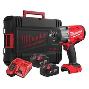 Milwaukee M18 FUEL™ FHIW2F12-502X Accu slagmoersleutel 1491Nm 1/2" frictiering 18V 5.0Ah in HD-Box - 4933492783