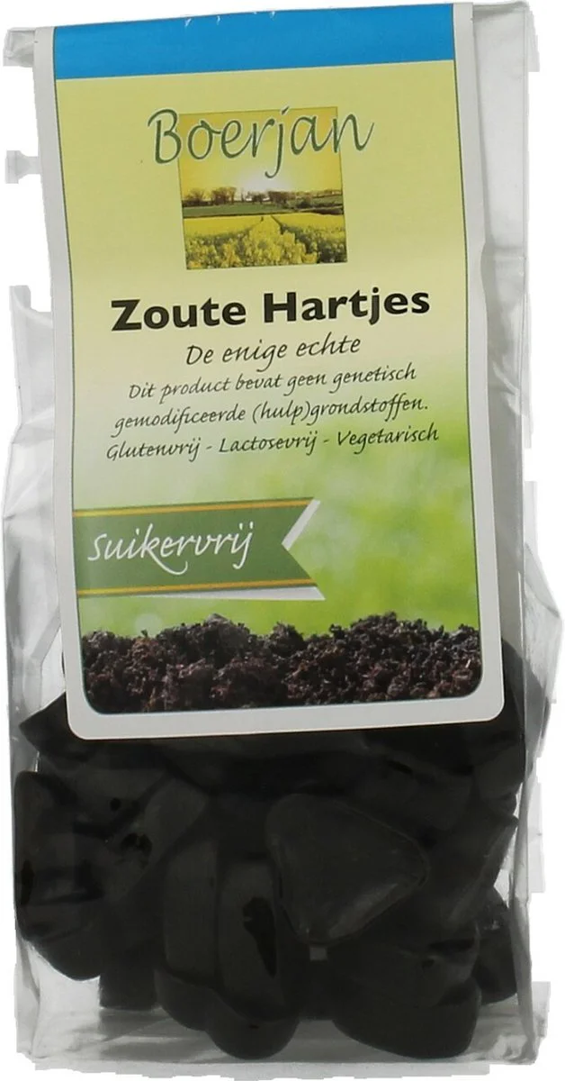Boerjan Zoute Hartjes 110GR