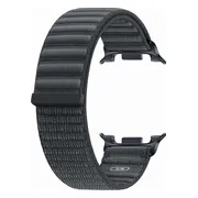 Samsung Galaxy Watch 9 Nylon Fabric Bandje Zwart S/M