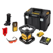 DeWALT DCE074D1R Volautomatische roterende laser rood 18V XR 2.0Ah in TSTAK
