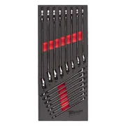Milwaukee TOOLGUARD™ Foam inlay MAXBITE™ ringsteeksleutelset 15-delig - 4932479827