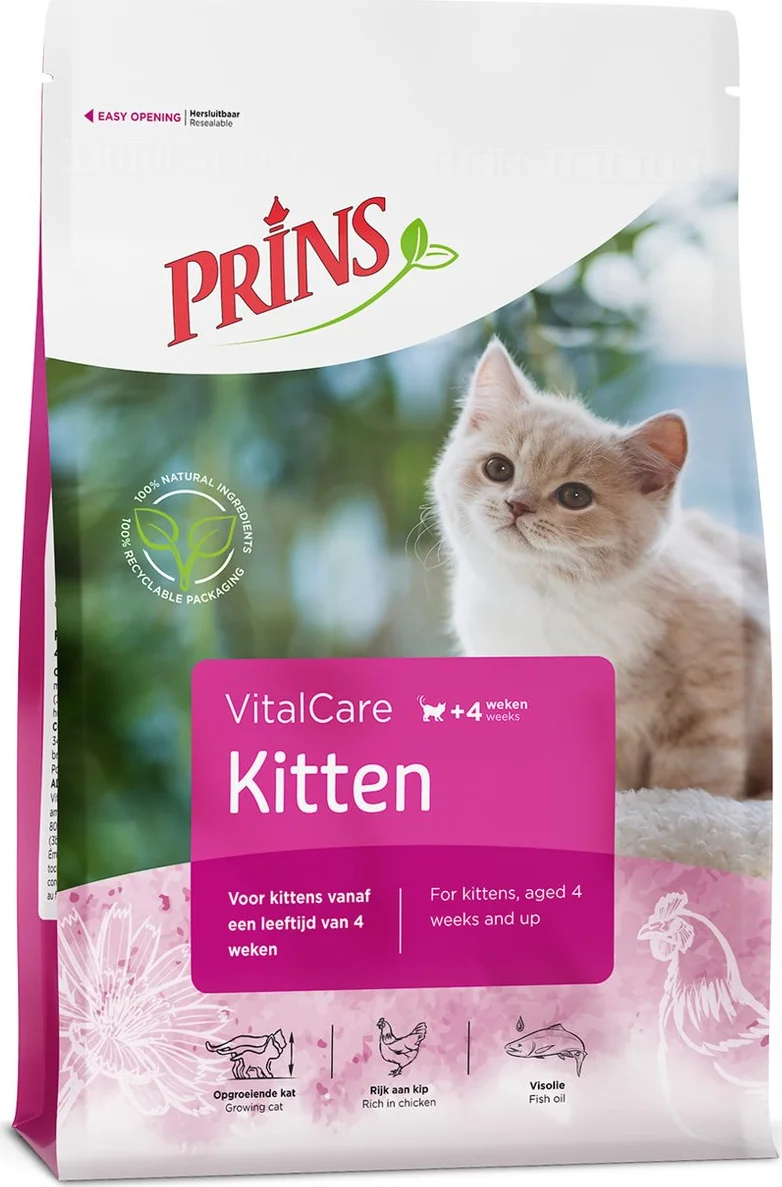 Prins VitalCare Kitten Kattenvoer 1,5 kg