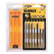 DeWALT DT2296 Decoupeerzaagbladenset Hout 10-delig