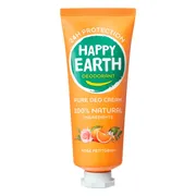 Happy Earth 100% Natural Deo Cream Rose Petitgrain 40ML