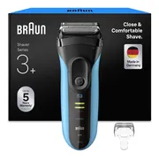 Braun Series 3+ 3040S Blauw