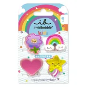 Invisibobble Kids Clipstar Happy World 4ST