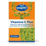 Wapiti Vitamine C Plus Tabletten 45ST