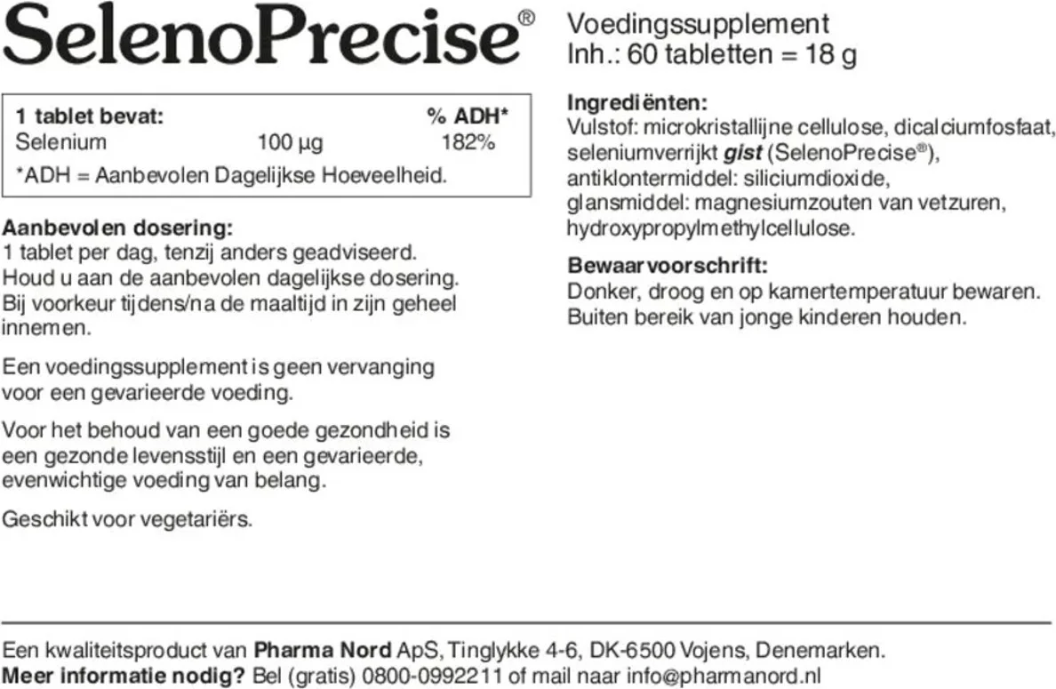 Pharma Nord SelenoPrecise Tabletten 60TB