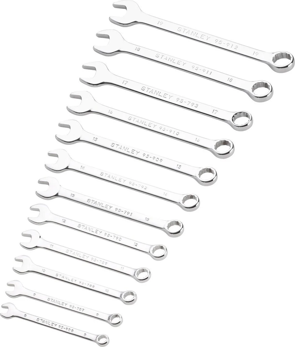 Stanley STMT82843-0 Ringsteeksleutelset 12-delig