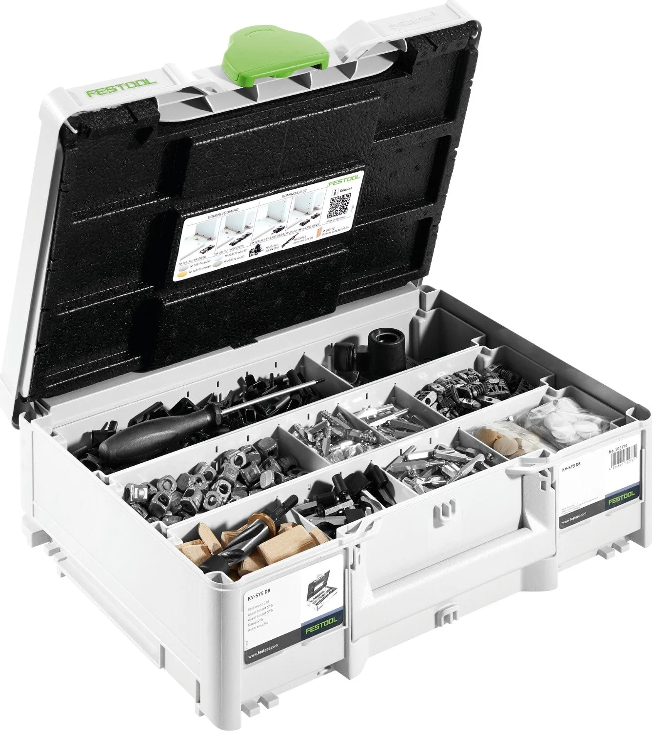 Festool KV-SYS D8 DOMINO verbindingsassortiment - 576797
