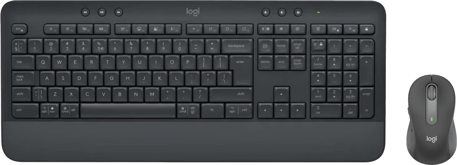 Logitech Signature K650 Comfort Draadloos Toetsenbord QWERTY + Signature M650 Muis