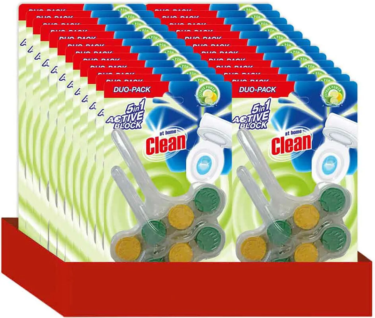 12x At Home Toiletblok Citrus 2 stuks