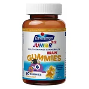 2x Davitamon Davitamon Junior Brain Multivitamines Citrus 60 gummies