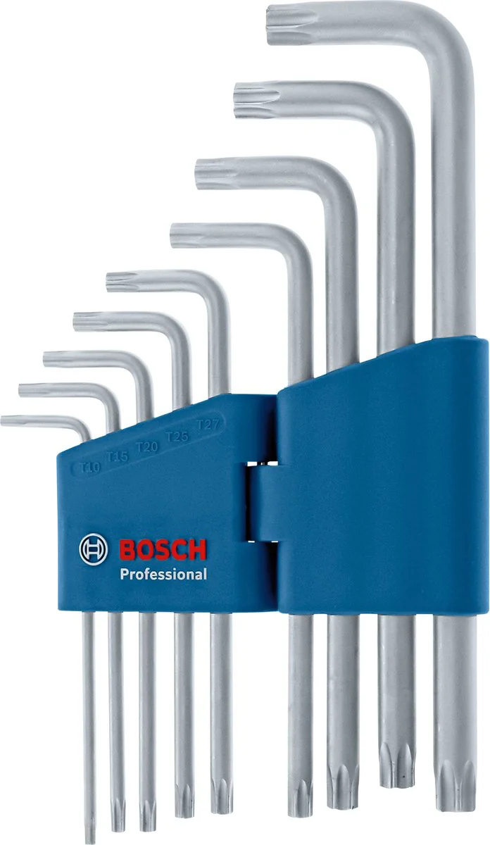 Bosch Professional Inbussleutelset Torx 9-delig - 1600A01TH4