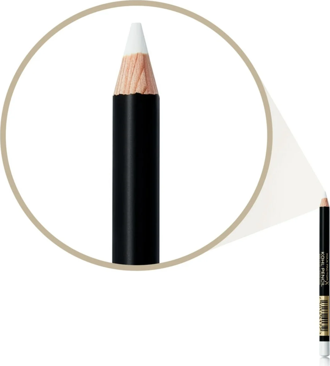 3x Max Factor Masterpiece Kohl Oogpotlood 010 White
