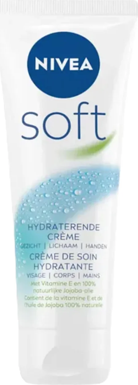 Nivea Soft Hydraterende Crème Tube 75ML