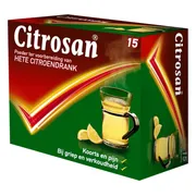 Citrosan Hete Citroendrank Sachets 15ST