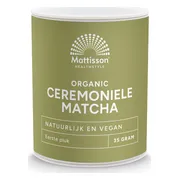 Mattisson HealthStyle Ceremoniële Matcha Poeder 35GR