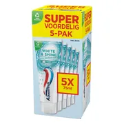 Aquafresh White & Shine Tandpasta 5-Pack 5ST