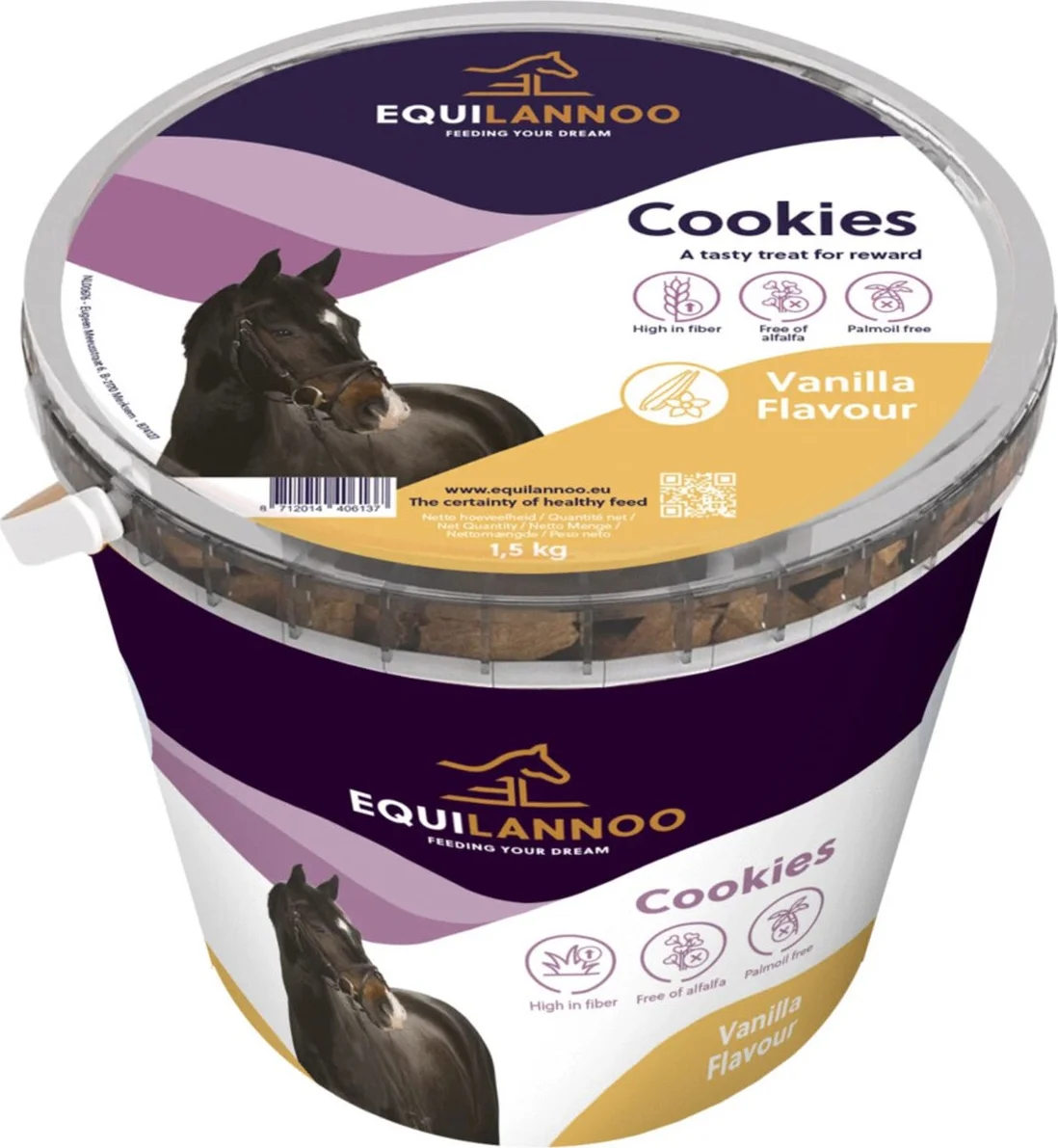 Equilannoo Cookies Vanilla 1,5 kg